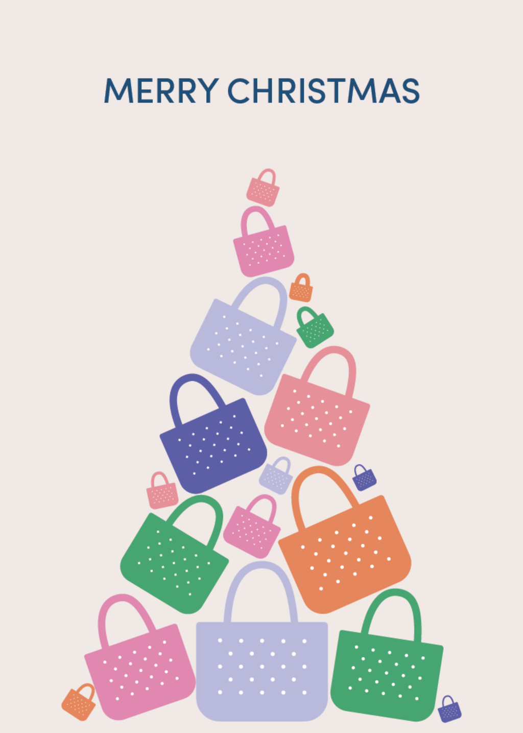 Merry Christmas Greeting Card - Ready for Markets