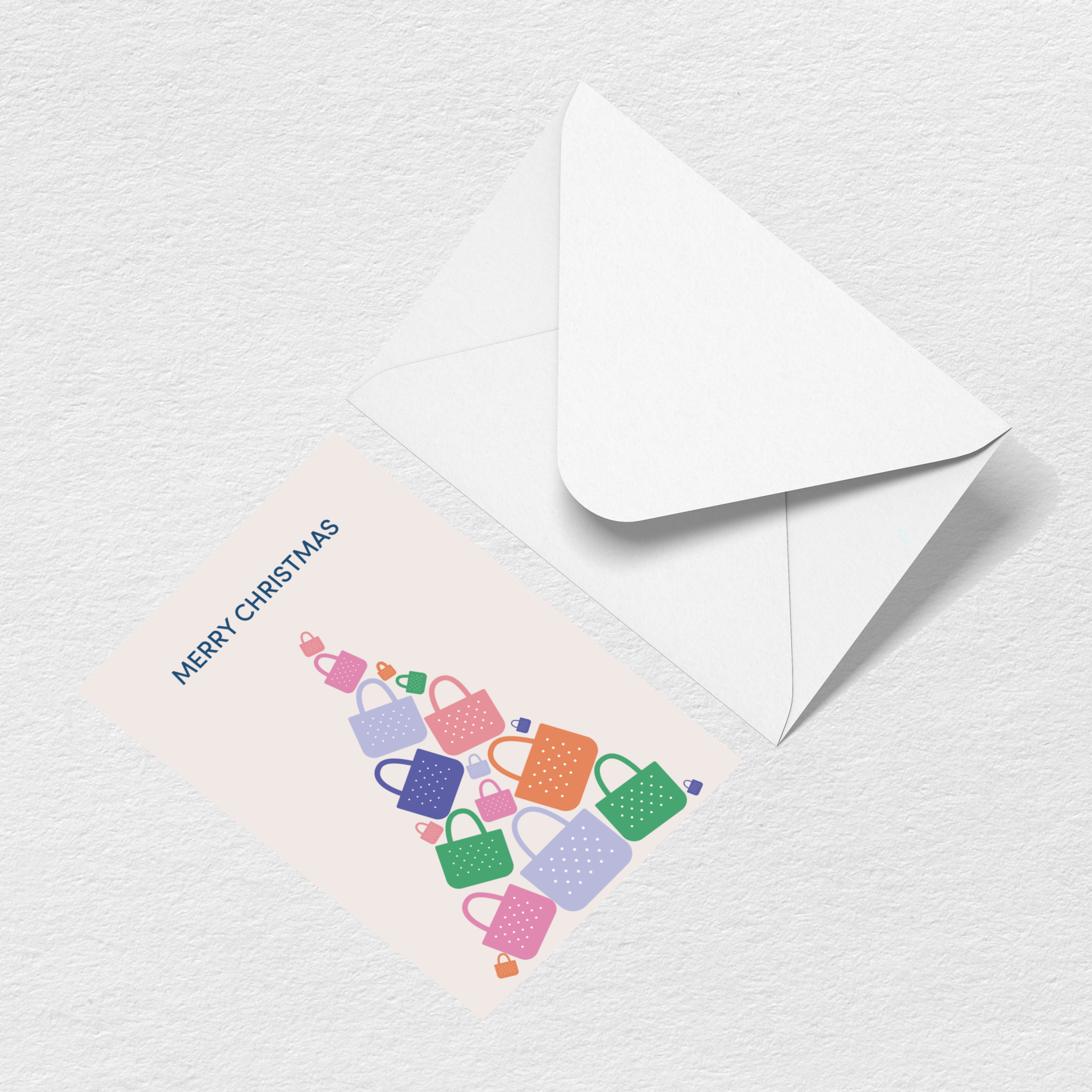 Merry Christmas Greeting Card - Ready for Markets