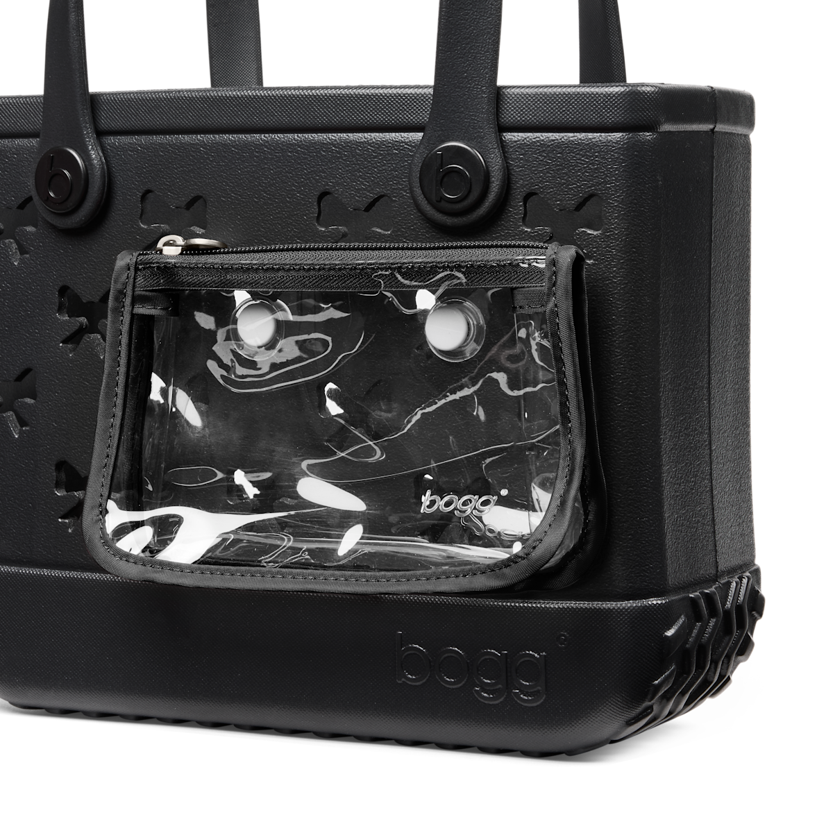 Bitty Bogg Bag - Black Bows - Travel Easy