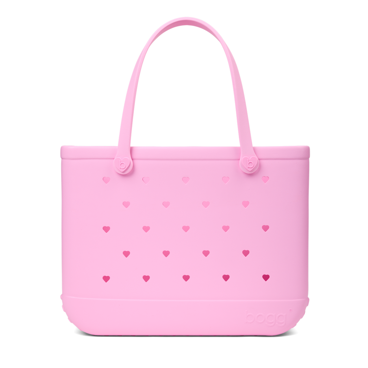 Original Bogg Bag - Cut Out Heart Pink Taffy - Pack Smart