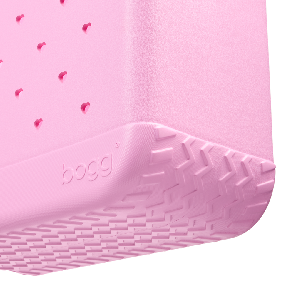 Original Bogg Bag - Cut Out Heart Pink Taffy - Pack Smart