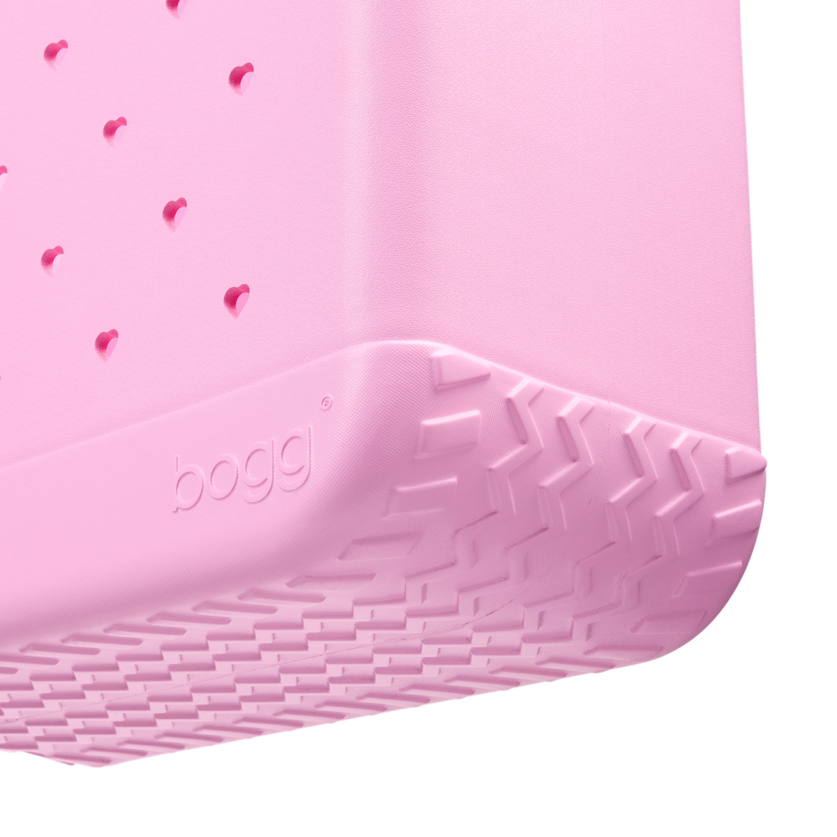 Original Bogg Bag - Cut Out Heart Pink Taffy - Pack Smart