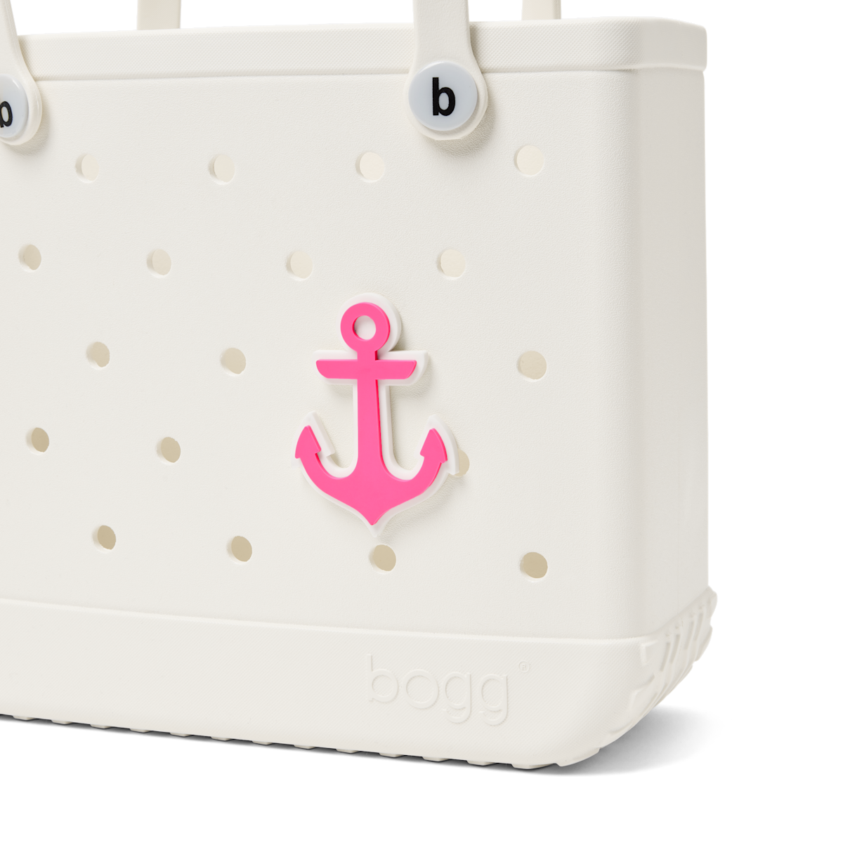 Bogg Bit - Pink Anchor - Simple Bag Choice