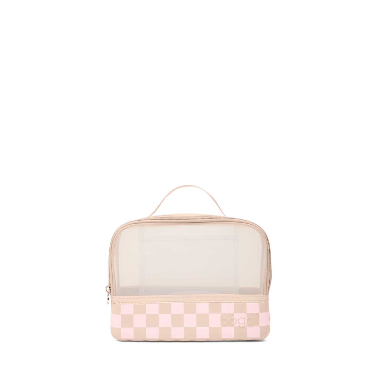 Boggs N' Ends - Checkered Linen/ Pink Marshmallow - Carry Smart