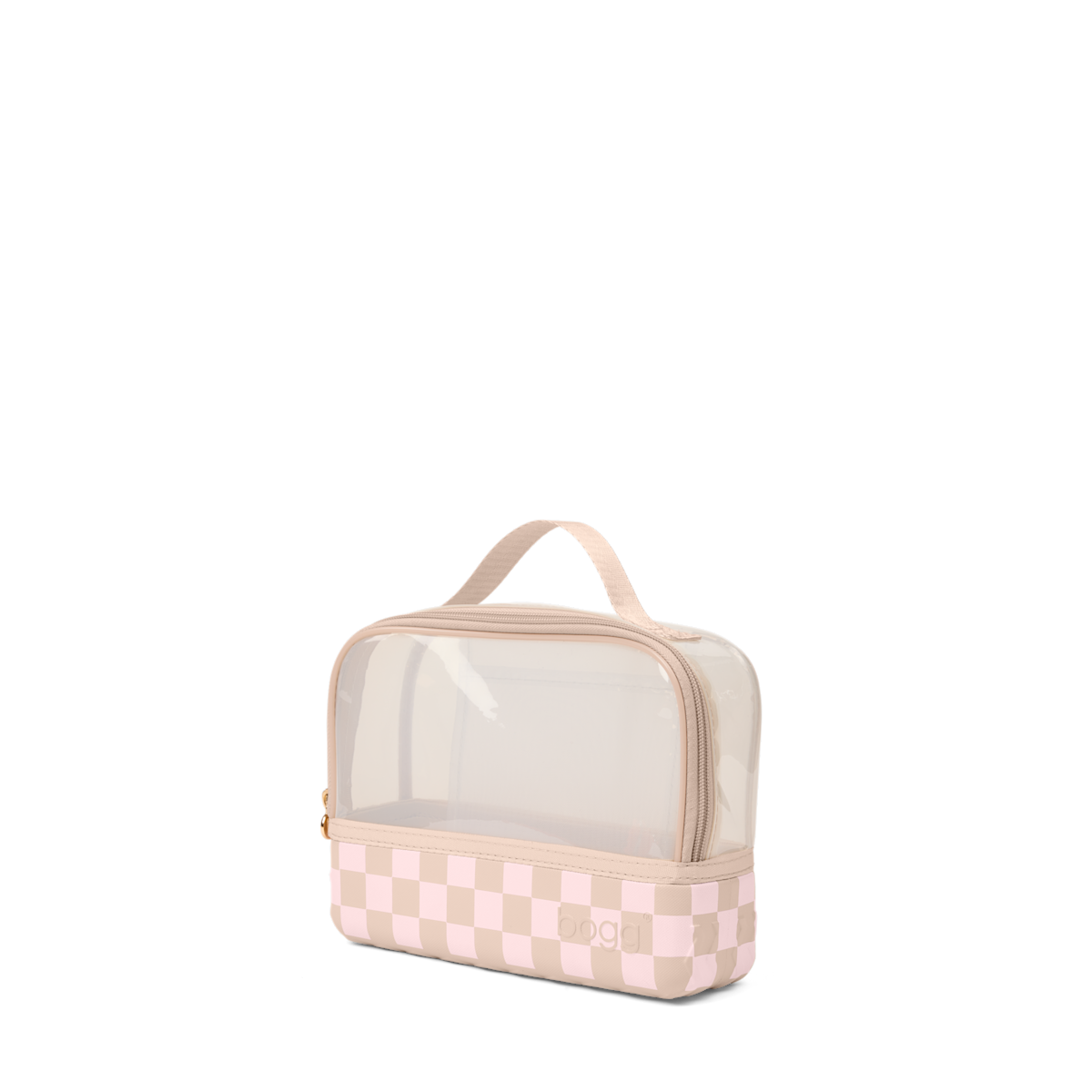 Boggs N' Ends - Checkered Linen/ Pink Marshmallow - Carry Smart