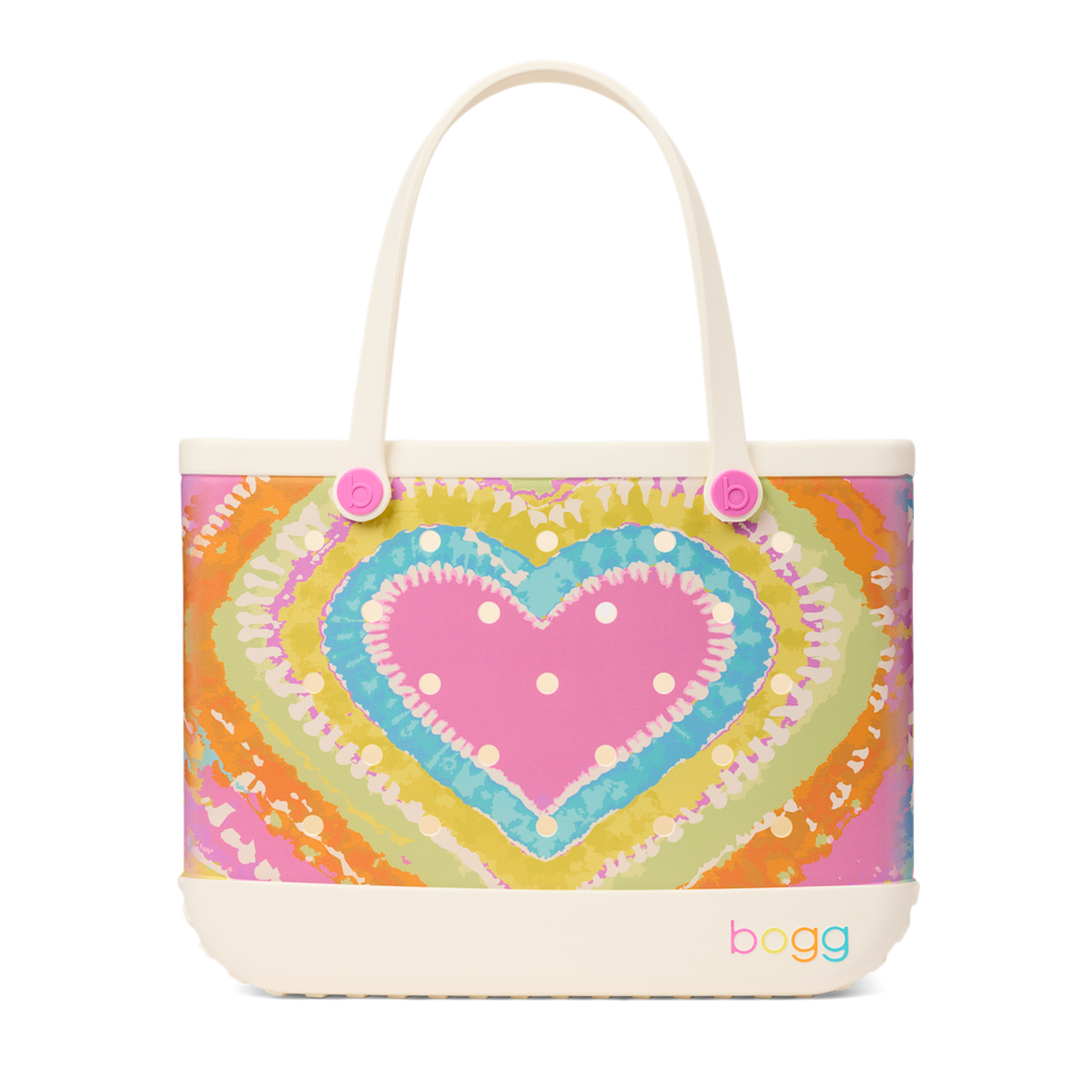 Original Bogg Bag - Dye-licious Heart Pink Taffy - Wipeable Bag Ready