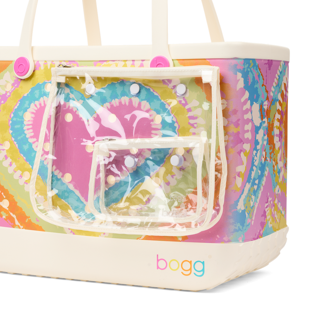 Original Bogg Bag - Dye-licious Heart Pink Taffy - Wipeable Bag Ready