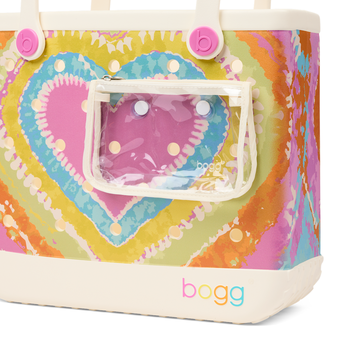 Baby Bogg Bag - Dye-licious Heart Pink Taffy - A Bag for Shopping