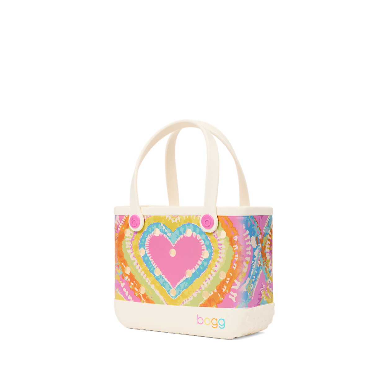 Bitty Bogg Bag - Dye-licious Heart Pink Taffy - For Long Days