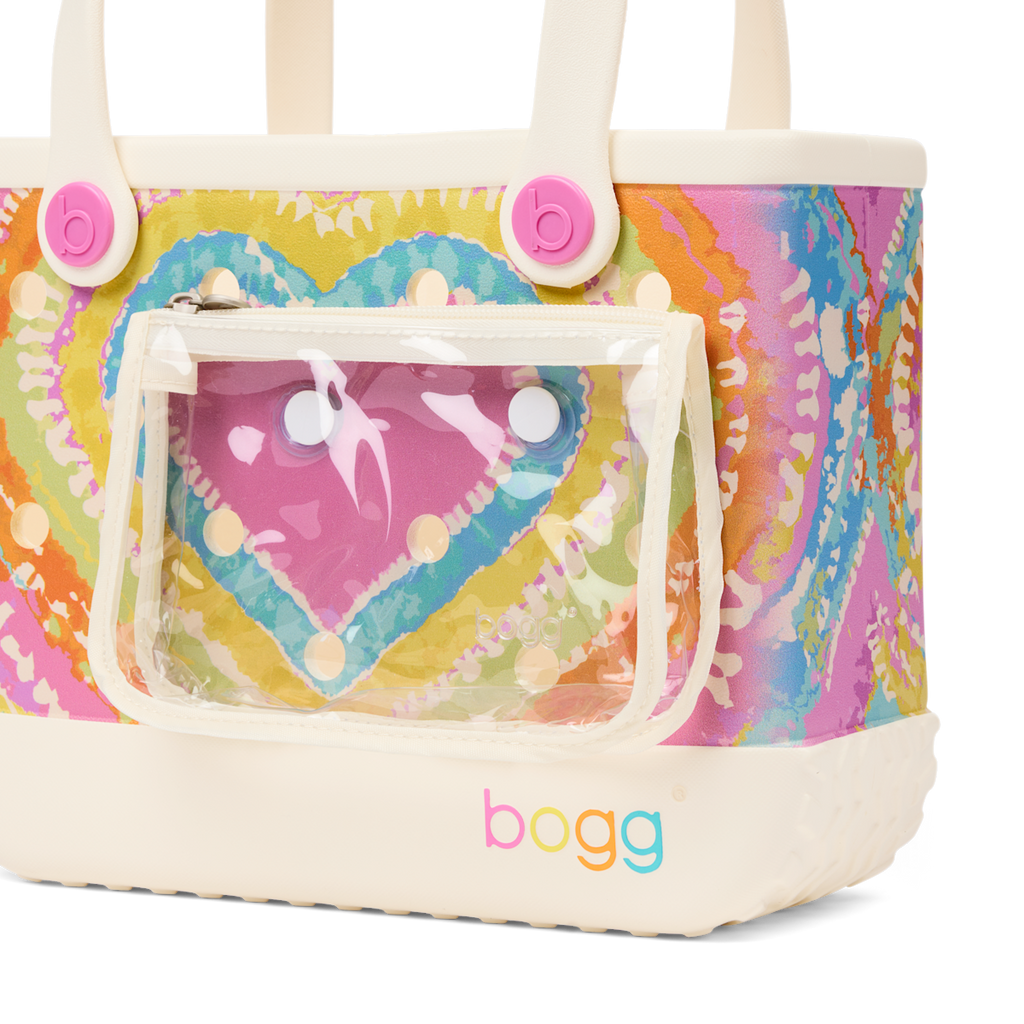 Bitty Bogg Bag - Dye-licious Heart Pink Taffy - For Long Days