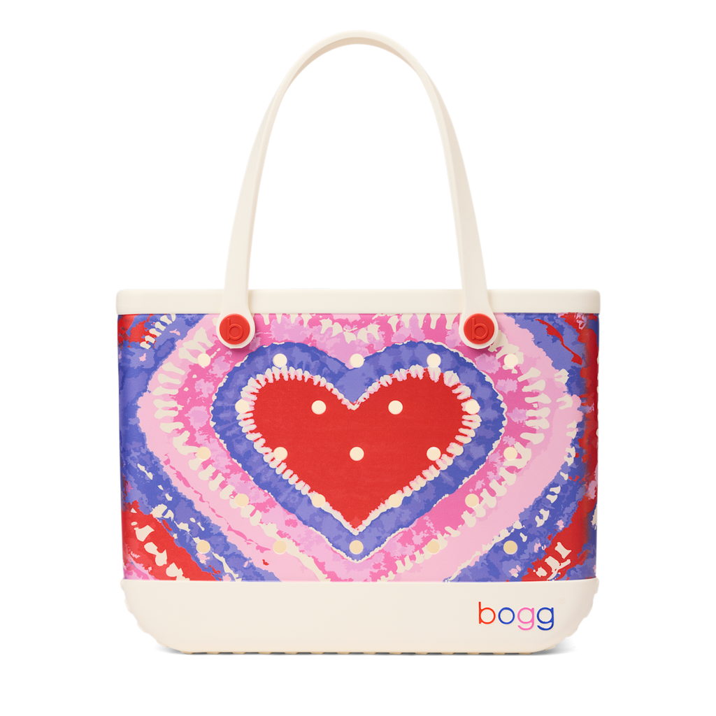Original Bogg Bag - Dye-licious Heart Buoy Red - Use It Anywhere