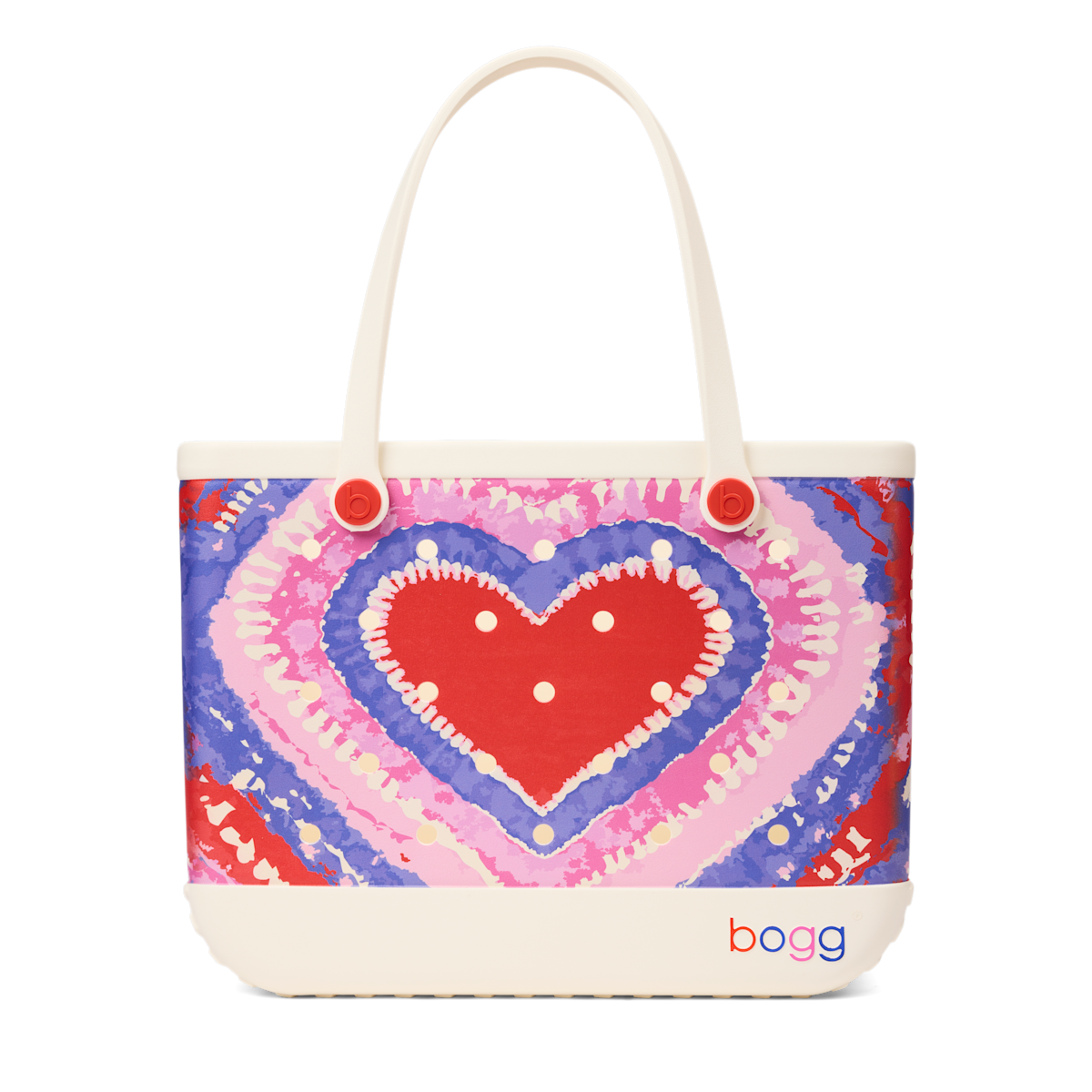 Original Bogg Bag - Dye-licious Heart Buoy Red - Use It Anywhere