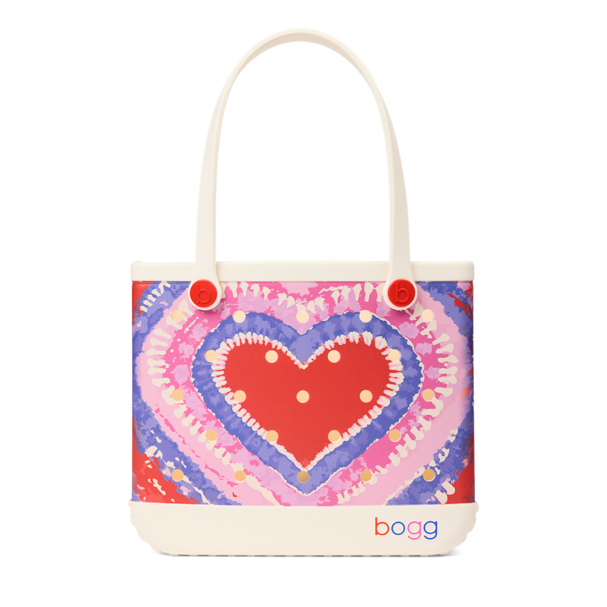 Baby Bogg Bag - Dye-licious Heart Buoy Red - For School Days
