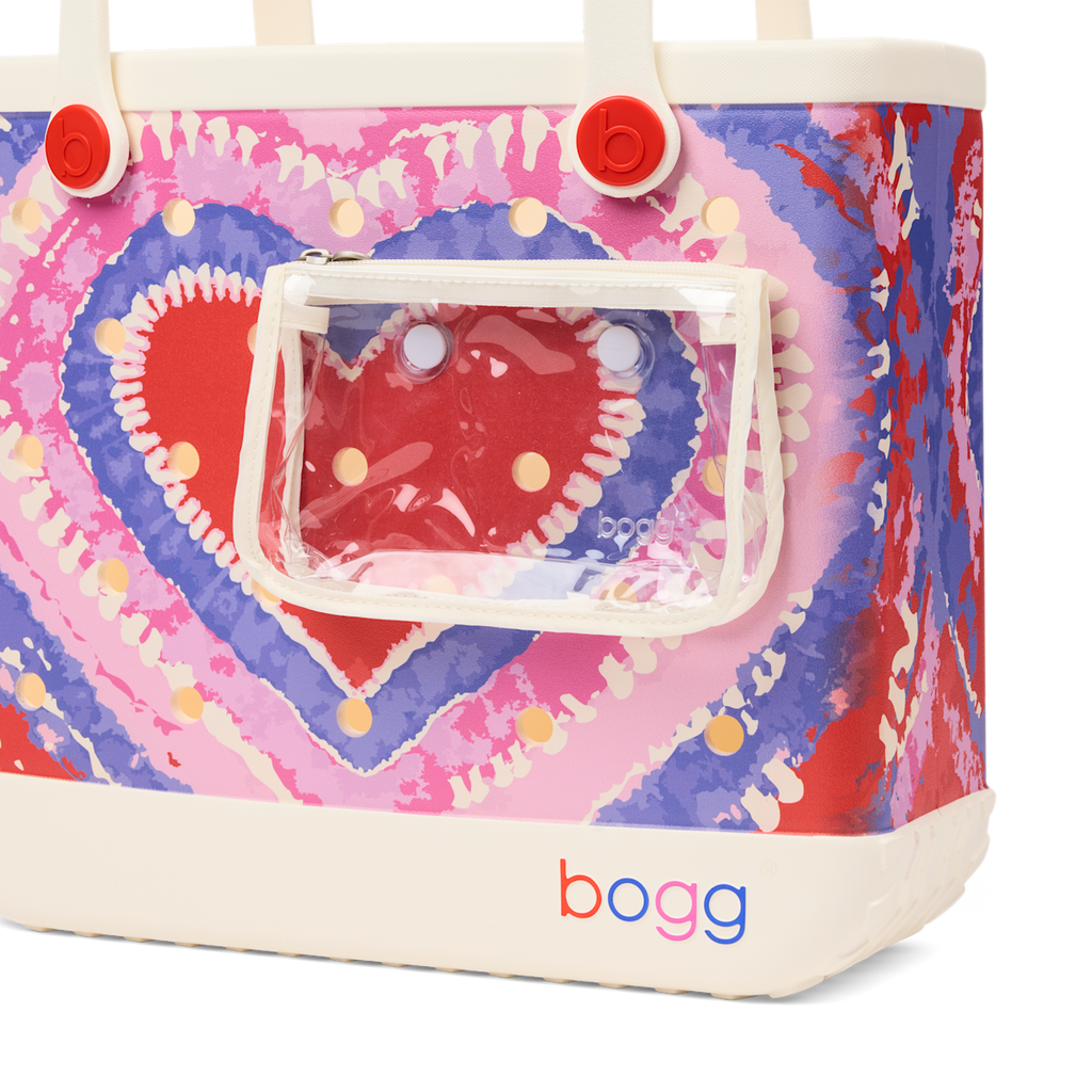 Baby Bogg Bag - Dye-licious Heart Buoy Red - For School Days