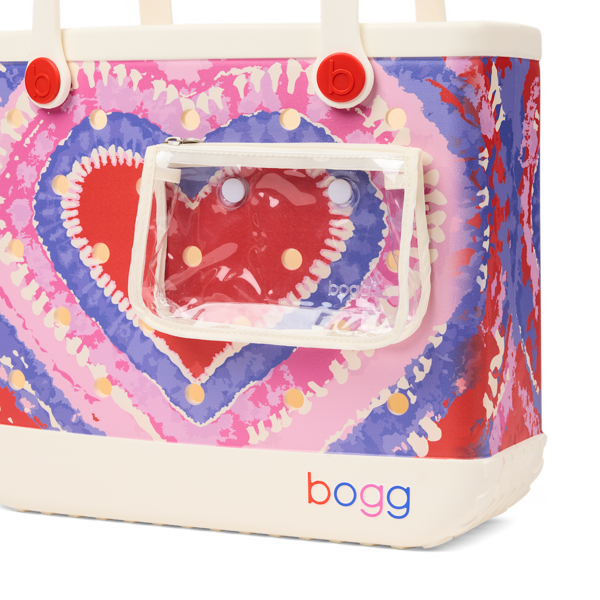 Baby Bogg Bag - Dye-licious Heart Buoy Red - For School Days