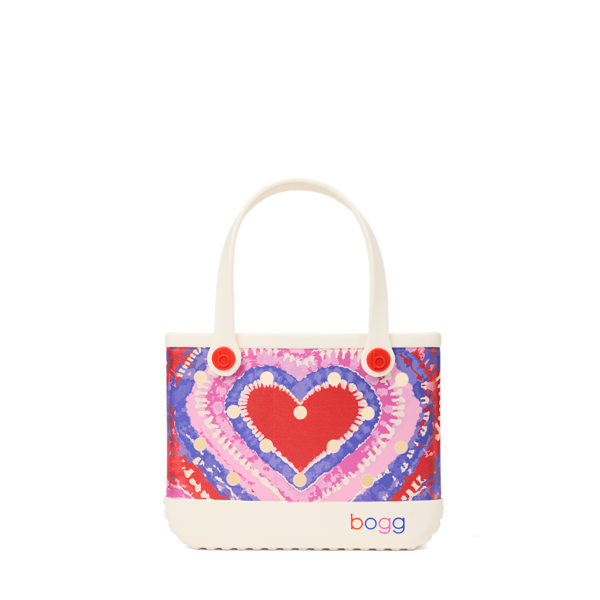 Bitty Bogg Bag - Dye-licious Heart Buoy Red - Park Bag Ready