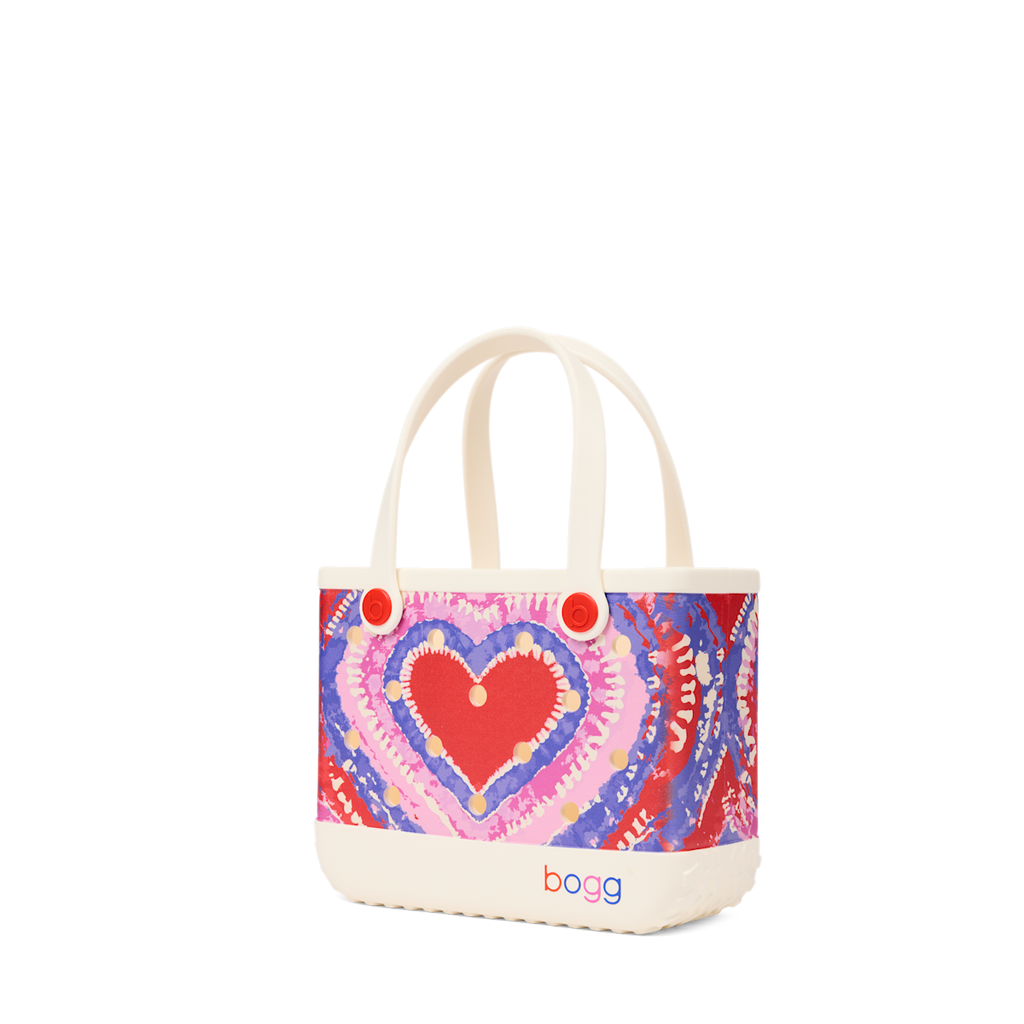 Bitty Bogg Bag - Dye-licious Heart Buoy Red - Park Bag Ready
