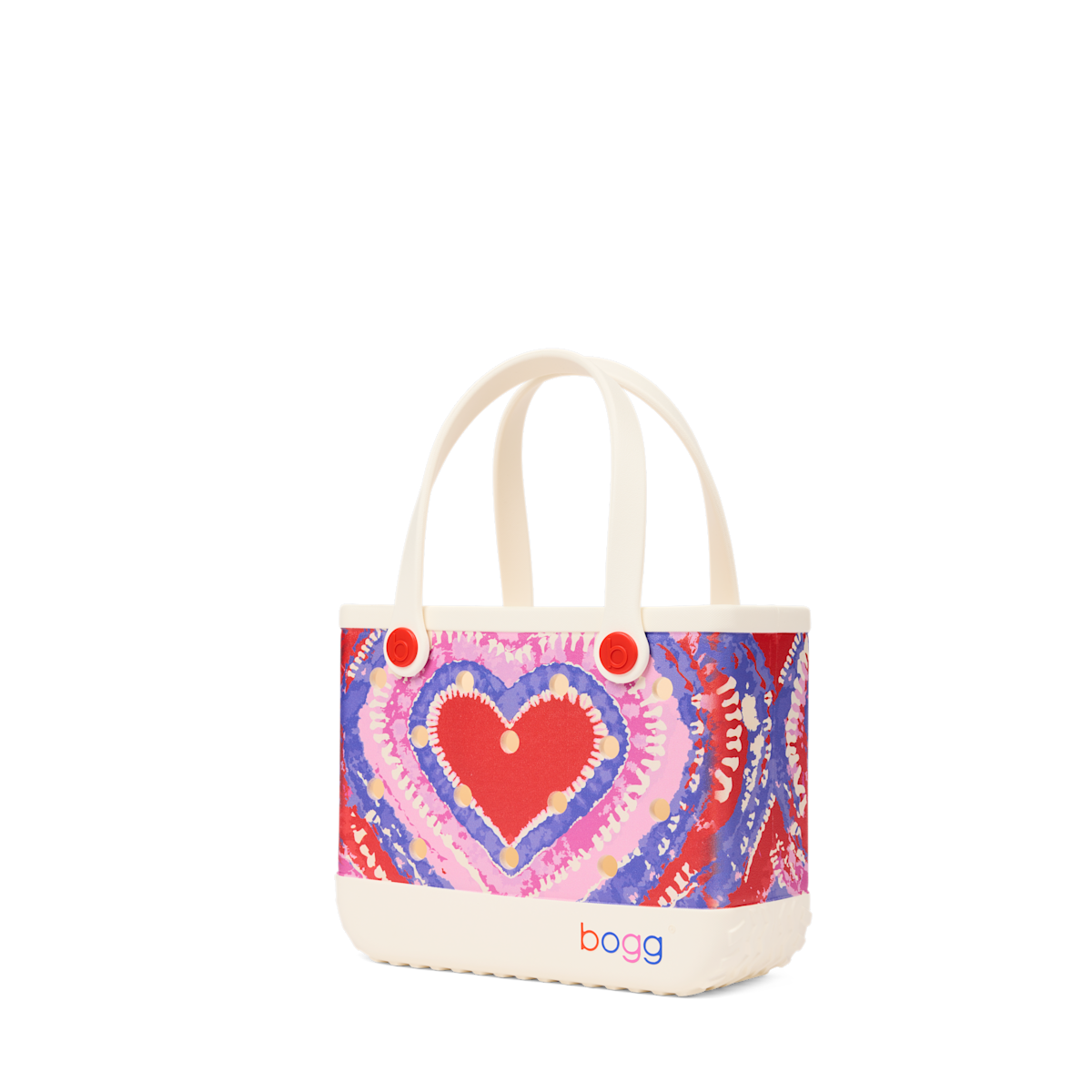 Bitty Bogg Bag - Dye-licious Heart Buoy Red - Park Bag Ready