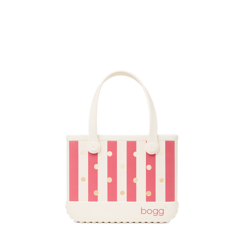 Bitty Bogg Bag - Capri Coral Stripe - Take It Anywhere