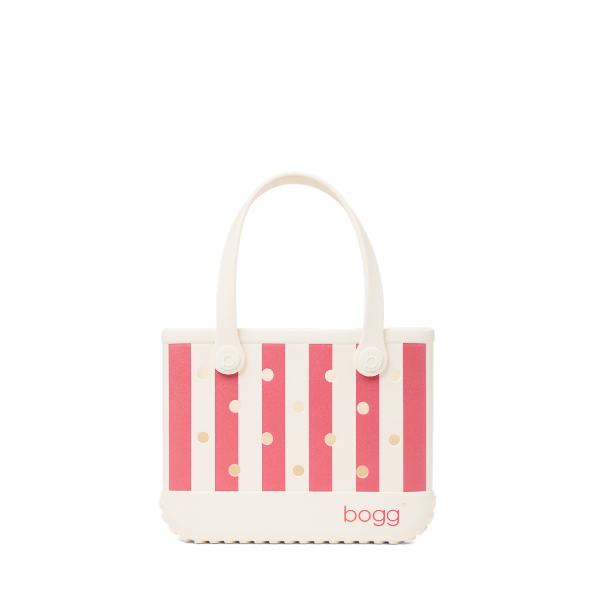 Bitty Bogg Bag - Capri Coral Stripe - Take It Anywhere