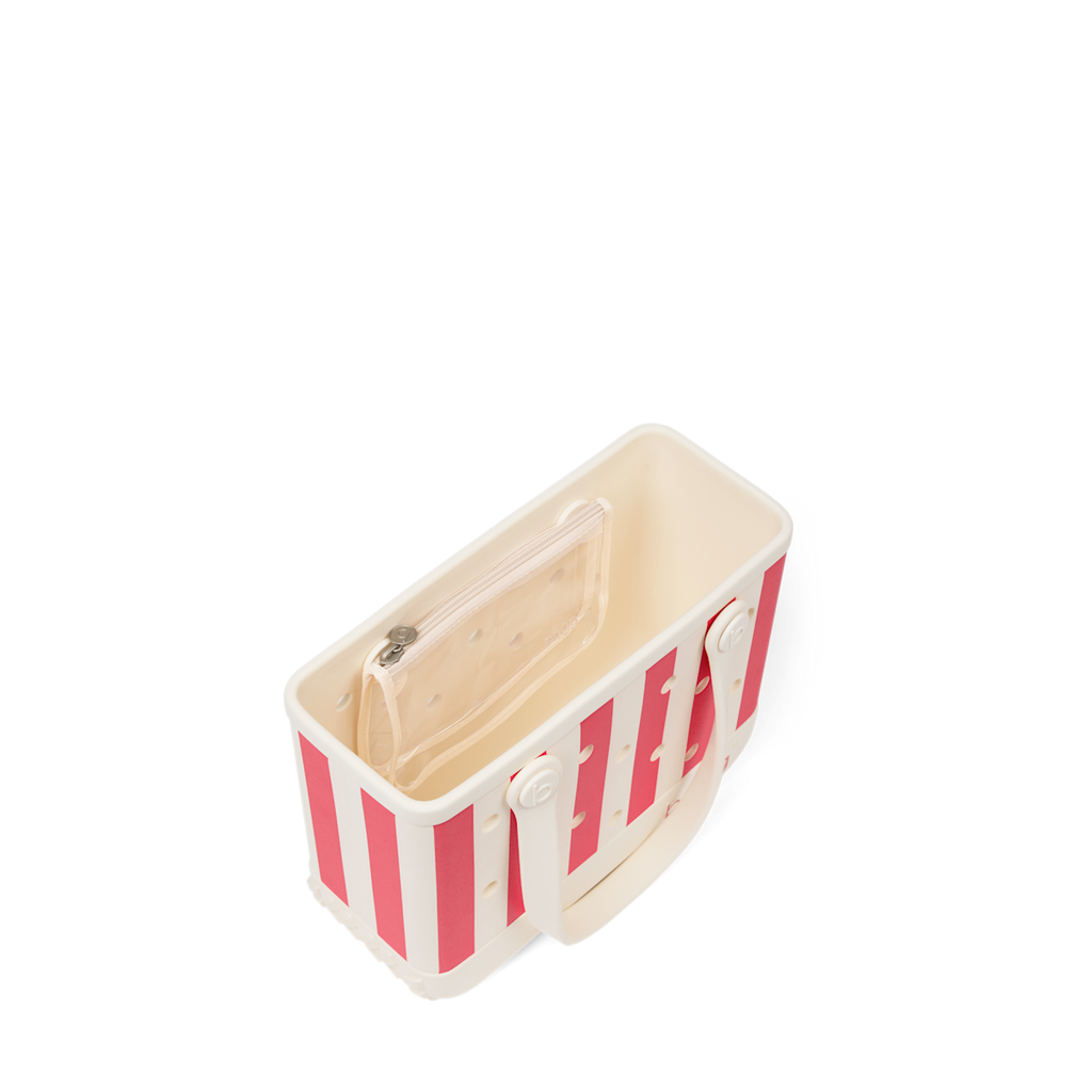 Bitty Bogg Bag - Capri Coral Stripe - Take It Anywhere
