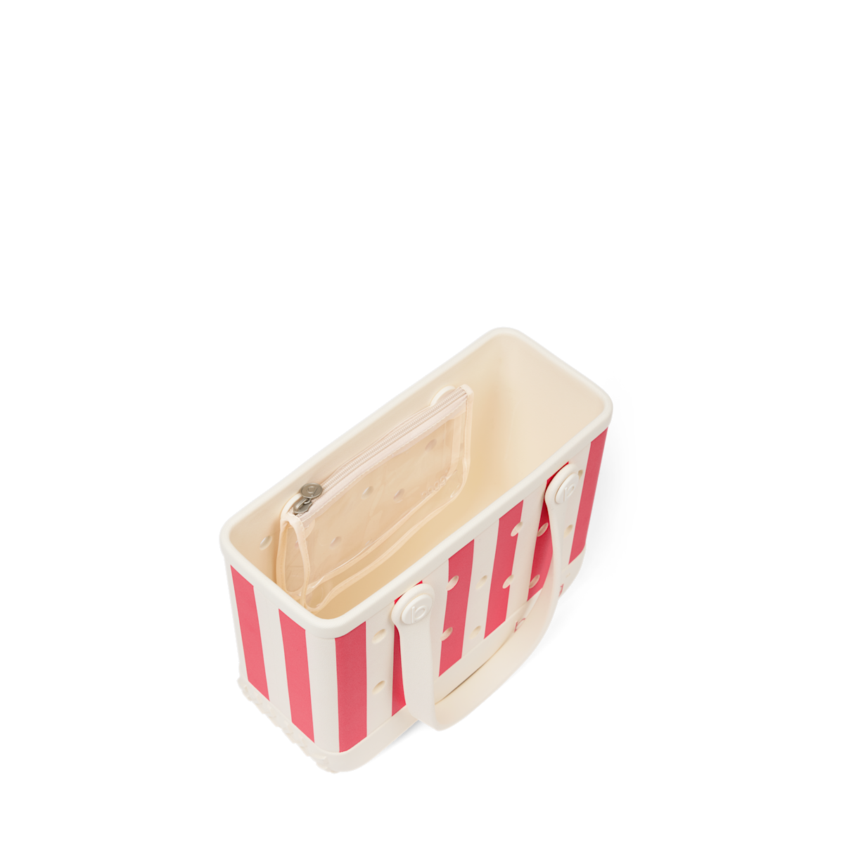 Bitty Bogg Bag - Capri Coral Stripe - Take It Anywhere