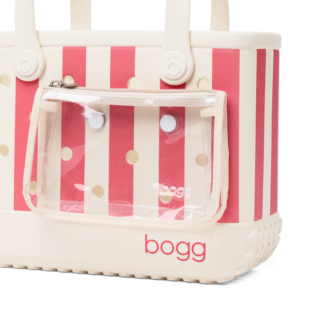 Bitty Bogg Bag - Capri Coral Stripe - Take It Anywhere