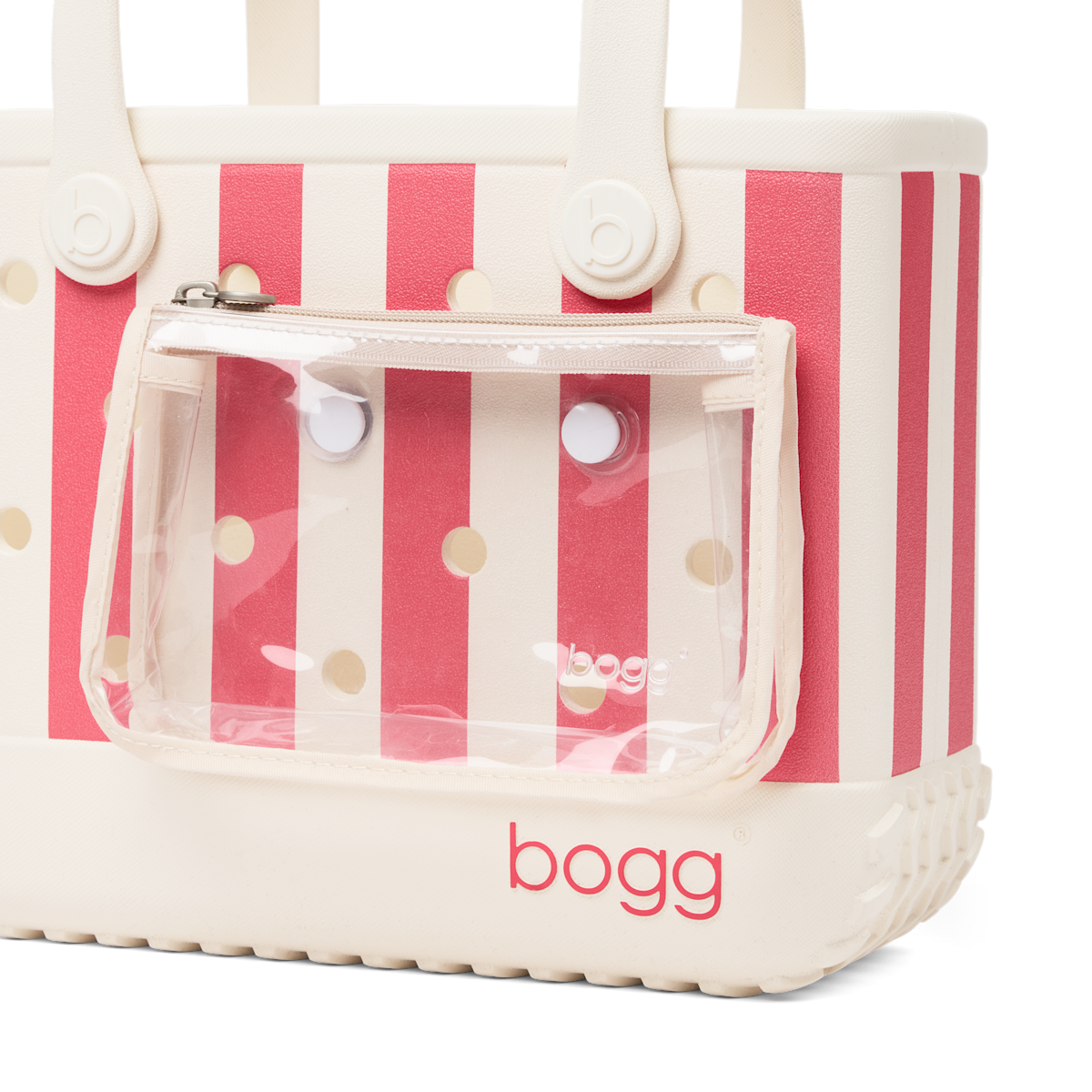 Bitty Bogg Bag - Capri Coral Stripe - Take It Anywhere