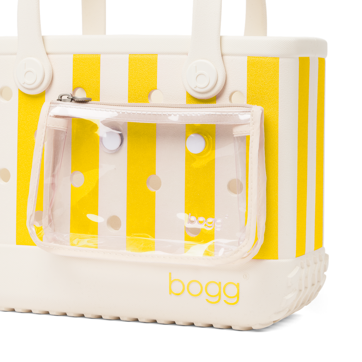Bitty Bogg Bag - Limoncello Yellow Stripe - Use It Anywhere