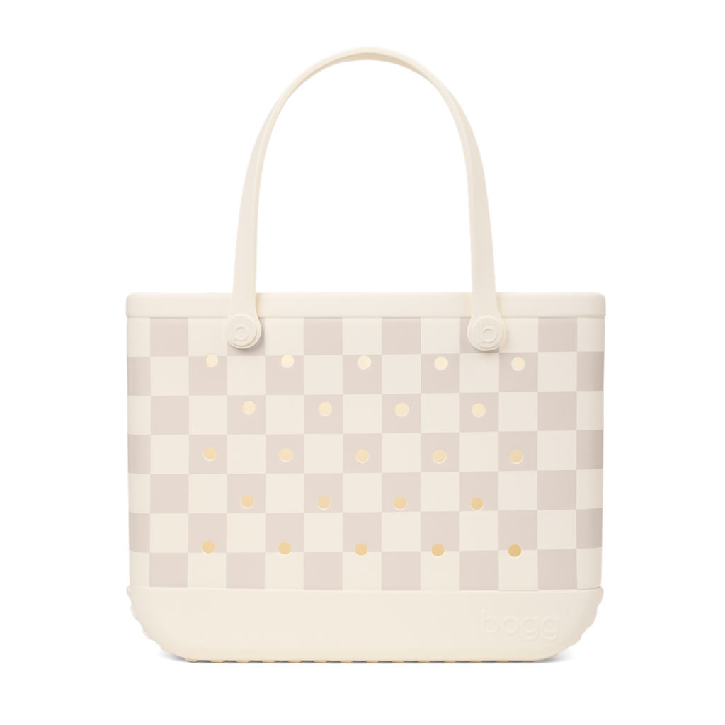 Original Bogg Bag - Checkered Coconut/Mushroom - Shop Easy