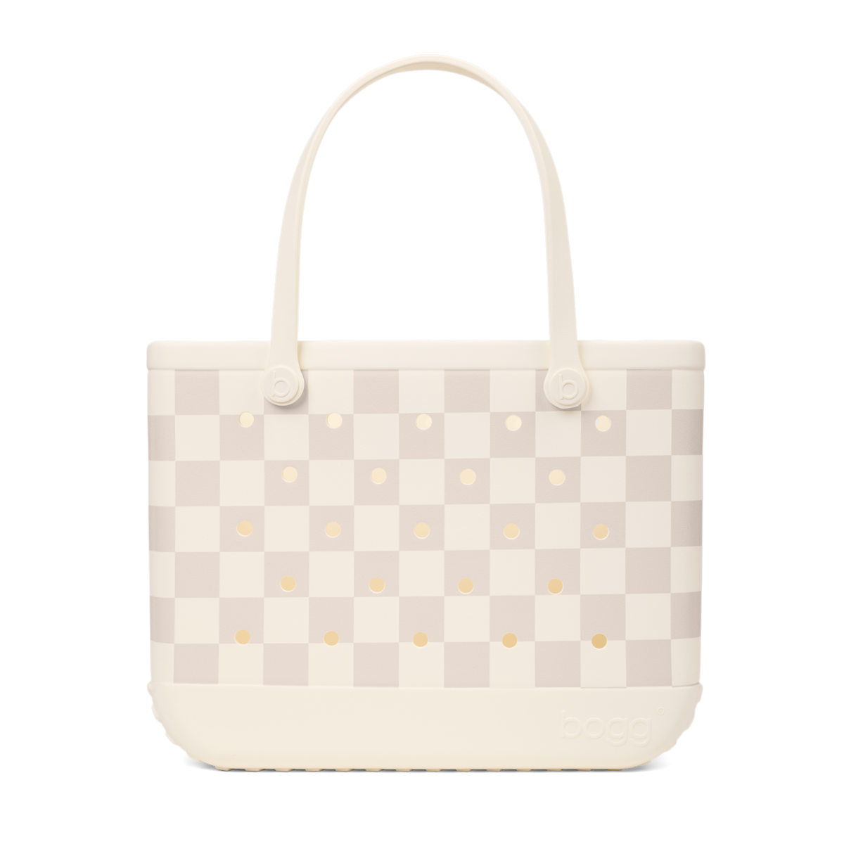 Original Bogg Bag - Checkered Coconut/Mushroom - Shop Easy