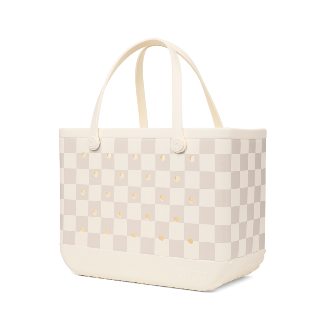 Original Bogg Bag - Checkered Coconut/Mushroom - Shop Easy