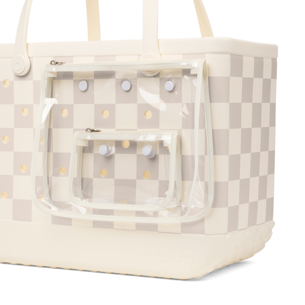 Original Bogg Bag - Checkered Coconut/Mushroom - Shop Easy