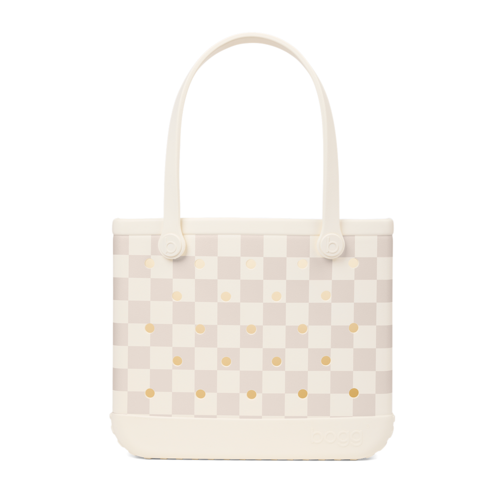 Baby Bogg Bag - Checkered Coconut/Mushroom - Simple Carry Choice