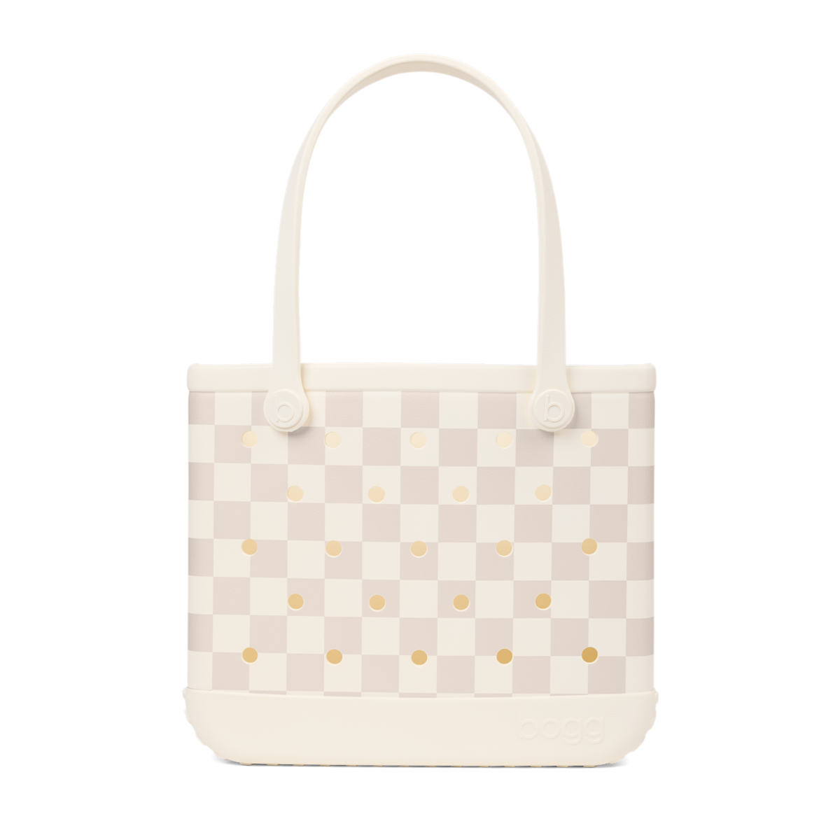 Baby Bogg Bag - Checkered Coconut/Mushroom - Simple Carry Choice