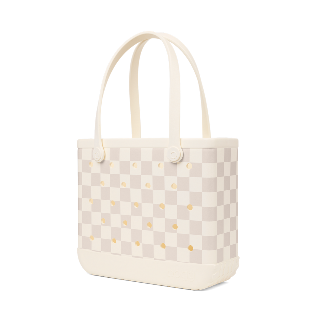 Baby Bogg Bag - Checkered Coconut/Mushroom - Simple Carry Choice