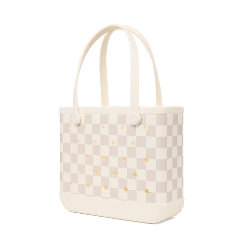 Baby Bogg Bag - Checkered Coconut/Mushroom - Simple Carry Choice