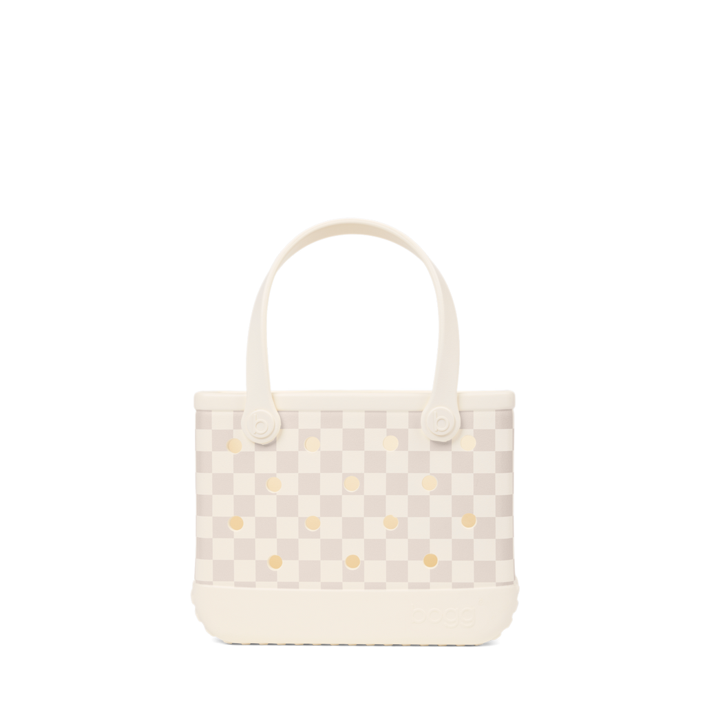 Bitty Bogg Bag - Checkered Coconut/Mushroom - Travel More Daily