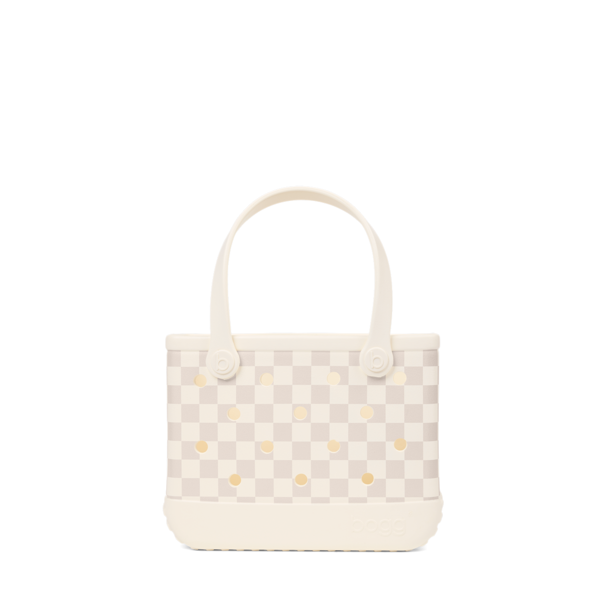 Bitty Bogg Bag - Checkered Coconut/Mushroom - Travel More Daily