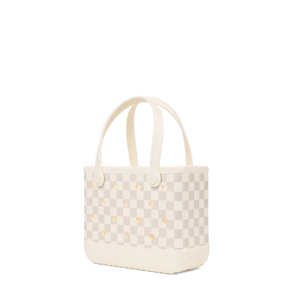 Bitty Bogg Bag - Checkered Coconut/Mushroom - Travel More Daily