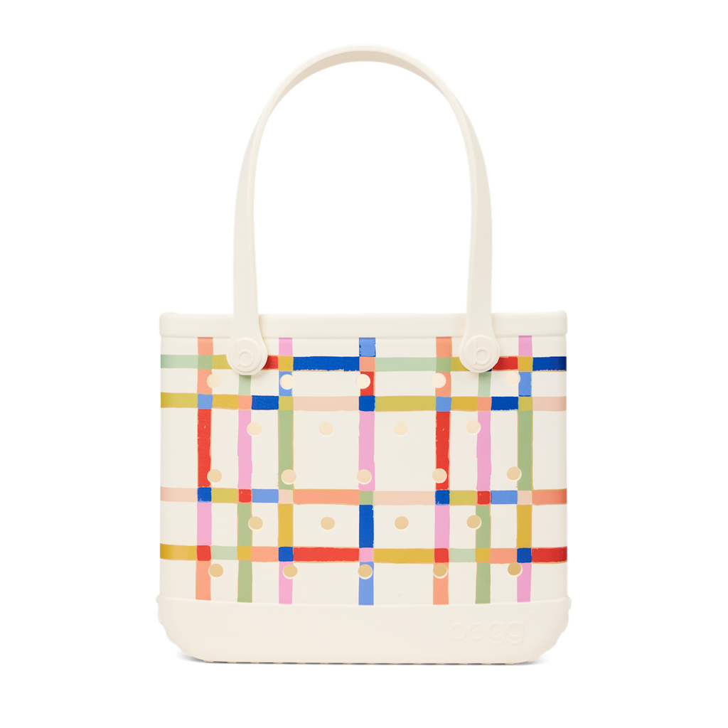 Baby Bogg Bag - Red, White and Plaid - Beach Bag Energy
