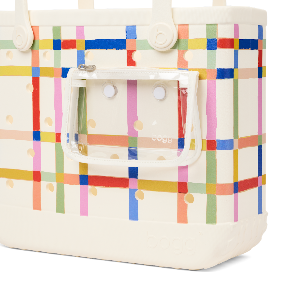 Baby Bogg Bag - Red, White and Plaid - Beach Bag Energy