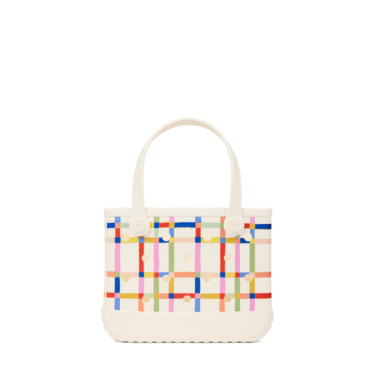 Bitty Bogg Bag -  Red, White and Plaid - Carry for Busy Days