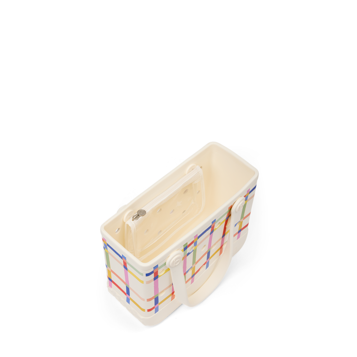 Bitty Bogg Bag -  Red, White and Plaid - Carry for Busy Days