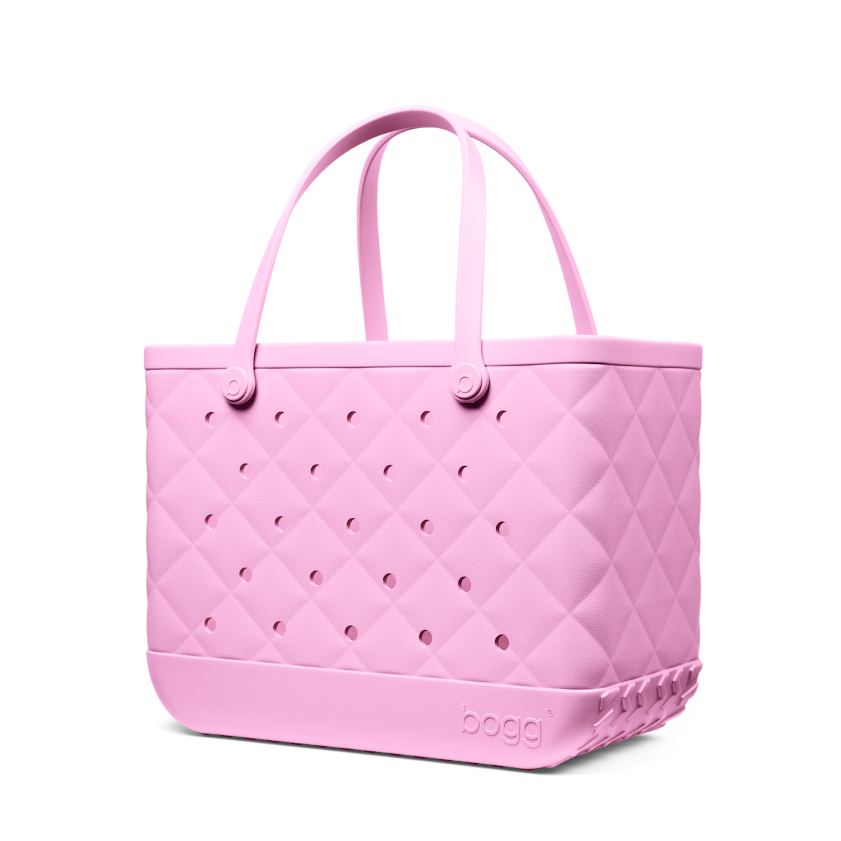 Original Bogg Bag - Quilted Pink Taffy - A Carry for Beach Days