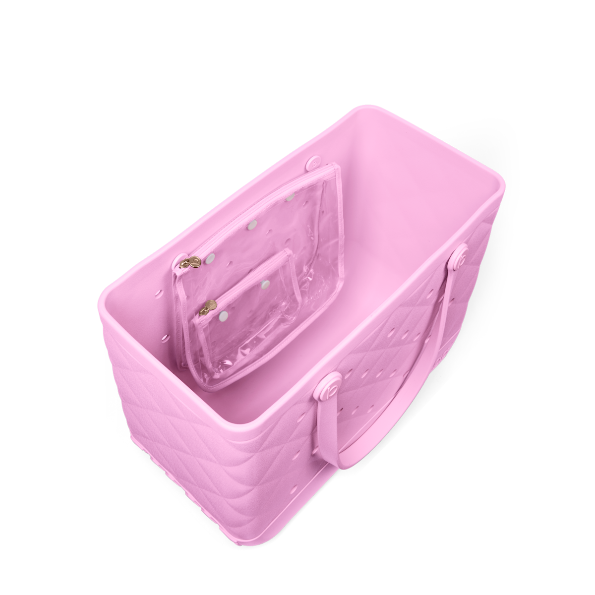 Original Bogg Bag - Quilted Pink Taffy - A Carry for Beach Days