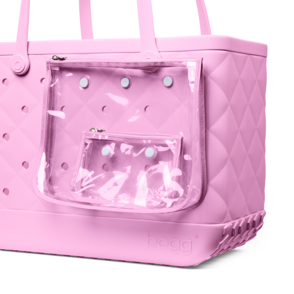 Original Bogg Bag - Quilted Pink Taffy - A Carry for Beach Days