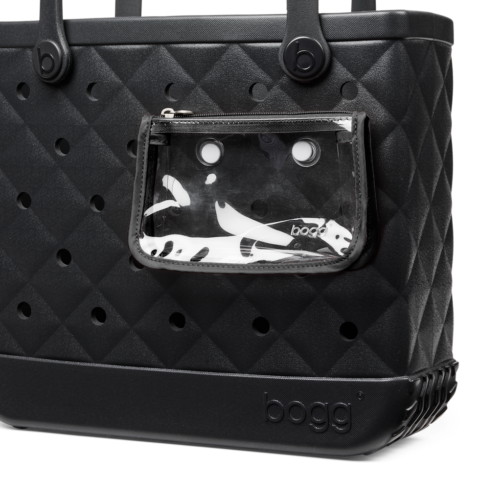 Baby Bogg Bag - Quilted LBD Black - Beach. Tote. Repeat.