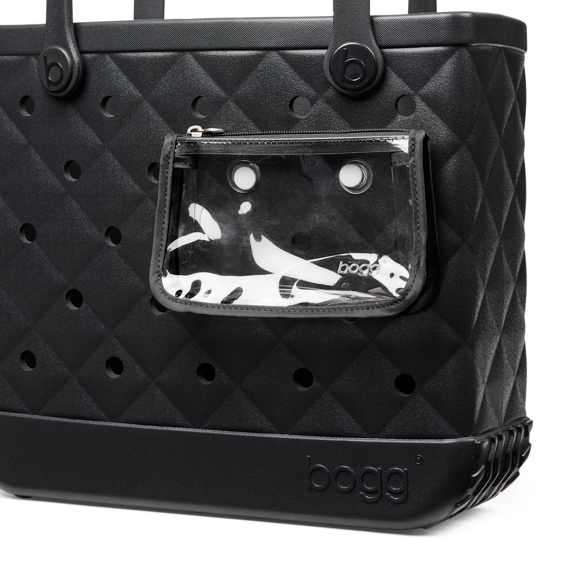 Baby Bogg Bag - Quilted LBD Black - Beach. Tote. Repeat.