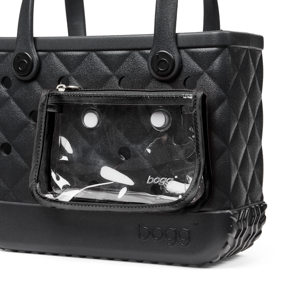 Bitty Bogg Bag - Quilted LBD Black - The Bogg Bag